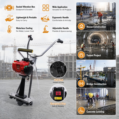 Surface finishing screed - surface, 4