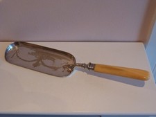 Silver Plated Crumb Tray Bone