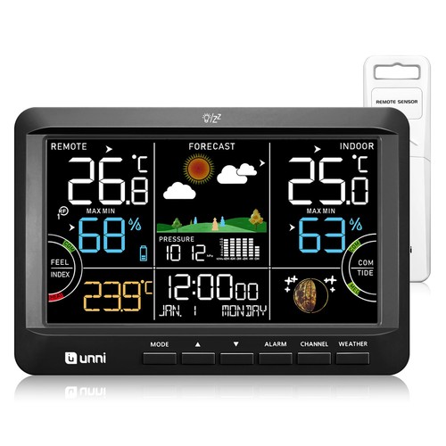 Weather station indoor outdoor - weather,