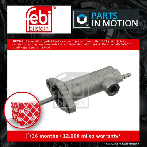 Clutch slave cylinder - clutch, fits
