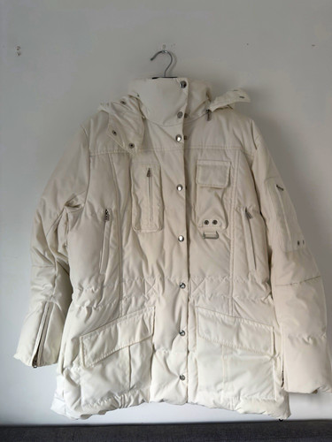 Bogner white hooded - white, down