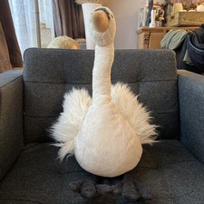 Jellycat Solange Swan Bird Soft Toy Plush roughly 24” 