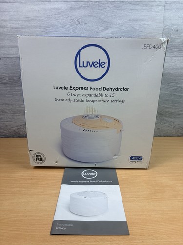 Luvele lefd400 food dehydrator - food,
