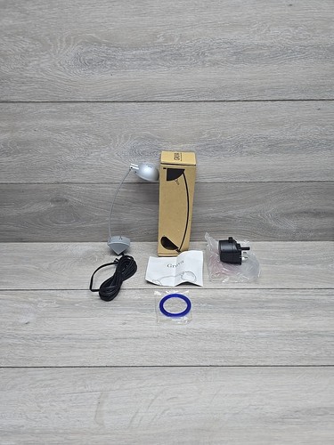 Ikea silver gruva - desk, lamp