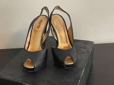 Black Platform Heels SZ 7.5