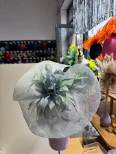 Flower Feather Hair Hat