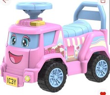 New EVO Foot To Floor Ice Cream Van Ride On Car Kids, Children’s Outdoor Toy
