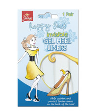Happy Feet Invisible Gel Heel Liners (1 Pair) - Sole Protect High Shoes
