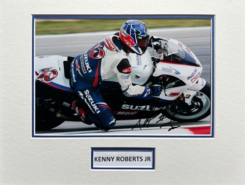 Kenny roberts hand signed - roberts,