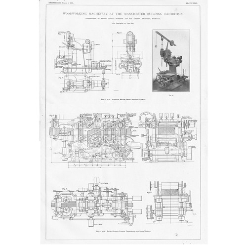 Woodworking machinery - machinery, at