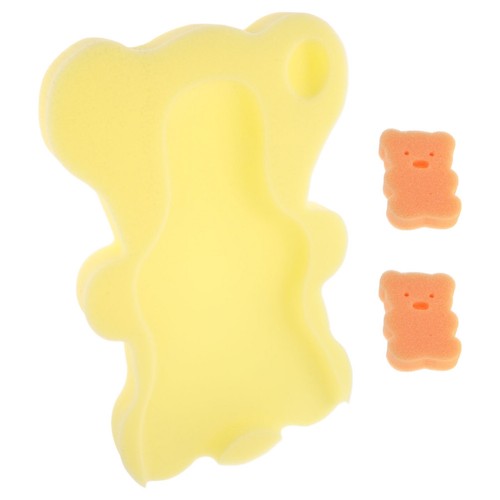 Toddler bath mat with - bath, sponge