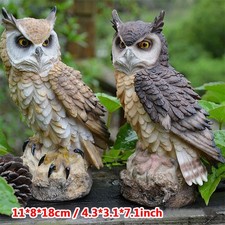 Animal Statues Owl Resin