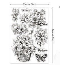 Clear Stamps Flowers