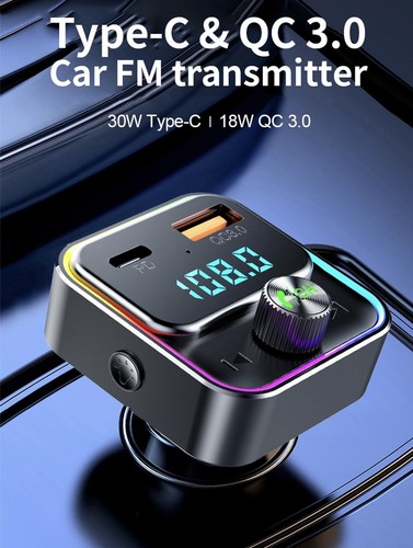 Car charger bluetooth 3 - charger, 5.3