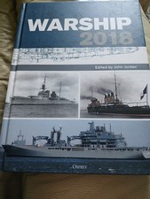  Warship 2018 very good plus condition hard back 