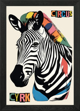 Retro circus poster cyrk - retro,
