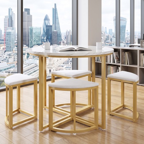 80cm round dining table set - dining,
