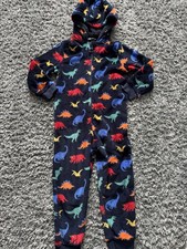 Boys 6-7 Years Navy Dinosaur