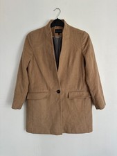 Next Tall Wool Camel Brown