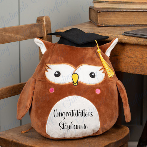 Personalised graduation owl - personalised,