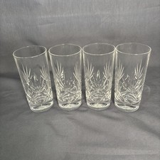 4 Edinburgh Crystal Highball