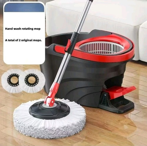 Smart spin mop and - and, bucket
