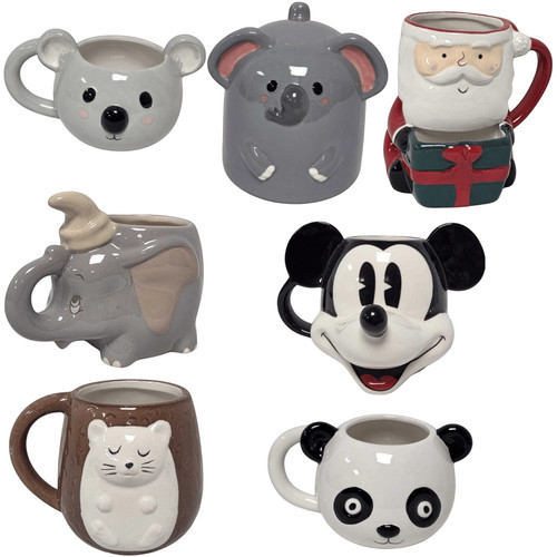 Novelty ceramic mug animal - mug, 3d