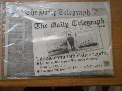 Daily telegraph reprint the - of,