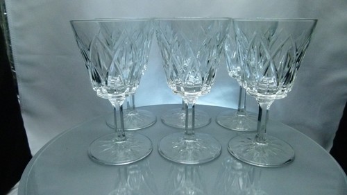 Vintage cut crystal wine - vintage,