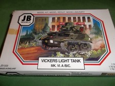 JB MODELS 1/76 SCALE JB1009  VICKERS LIGHT TANK MK.VI A/B/C
