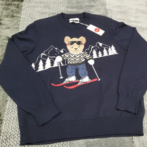 Bear christmas jumper mens - m&s,