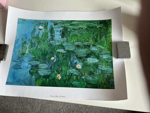 Monet prints waterlilies - prints,