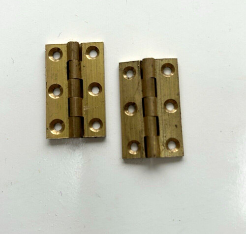 Pair solid brass - ,