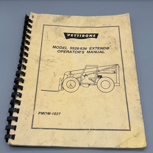 Pettibone forklift 5528 636 - pettibone,