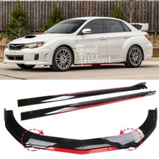 Glossy Front Bumper Lip
