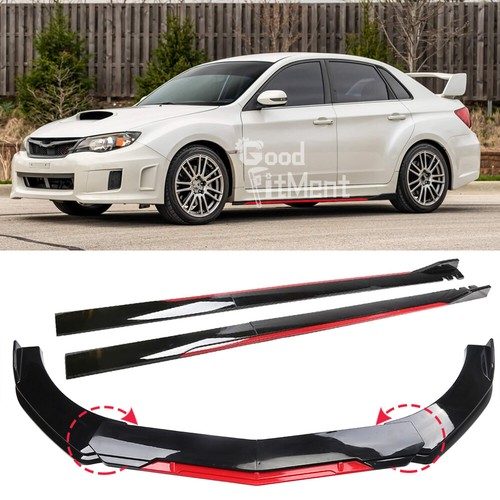 Glossy front bumper - front, lip