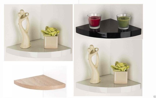 Floating corner shelf shelving - shelf,