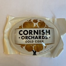 Cornish Orchards Oval Fisheye badge, Gold Cider,Beer Pump,Font, Mancave,Bar, Pub