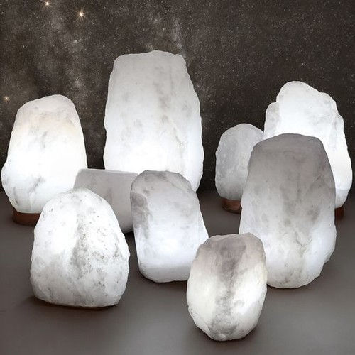Himalayan salt table lamp - himalayan,