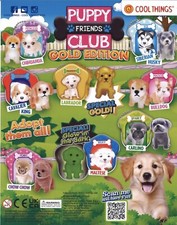 Puppy Club Gold Edition Full Set Of 8 Puppies In Tins