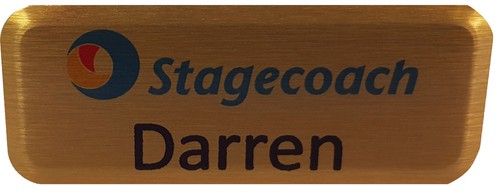 Personalised name badge full - personalised,