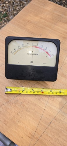 Vintage ammeter sangamo - ammeter,