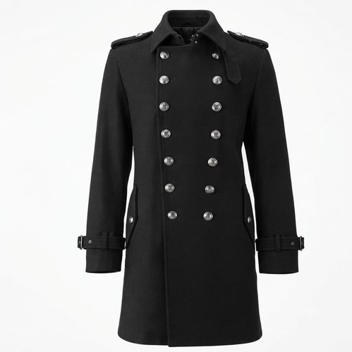 Mens military wool - military, blend