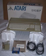 Atari ST 1040 STE Computer 4MB 4096 Memory TOS 1.62 PSU Refurb STM1 Mouse BOXED