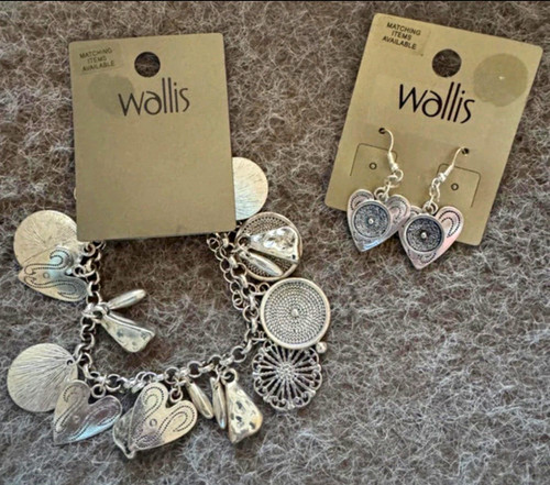 Wallis heart disc metal - heart/disc,