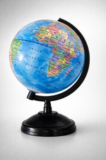 World Globe Desk Stand