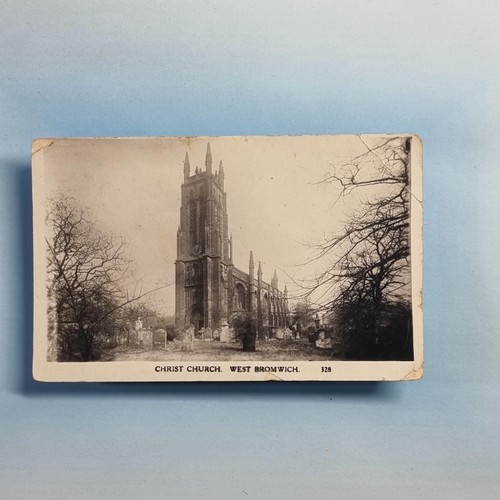 West bromwich postcard 1932 - postcard,