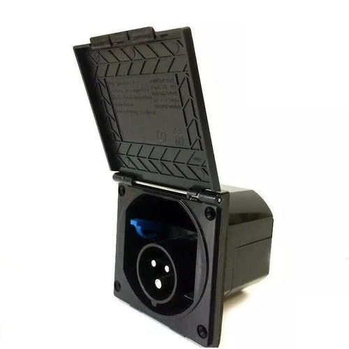 Powerpart black 230v mains - black,