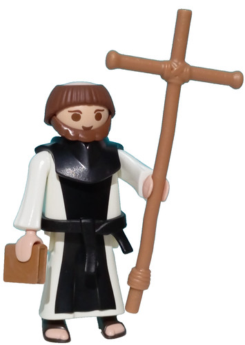 Playmobil figure monk friar - playmobil,