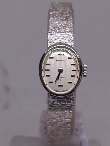 Seiko hand wound silver dress - seiko,